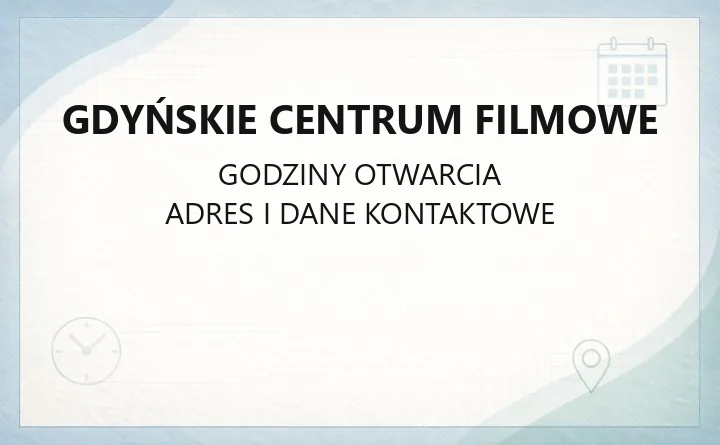 Gdyńskie Centrum Filmowe - kontakt, kino, bilety i dojazd