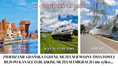Kanał Elbląski, Gdańsk i Gdynia z PTTK – trzydniowa wycieczka pełna historii, morza i pięknych widoków