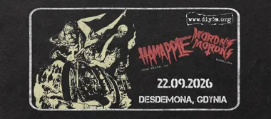 HAMAPPLE (USA) + MORONS MORONS – koncert punk