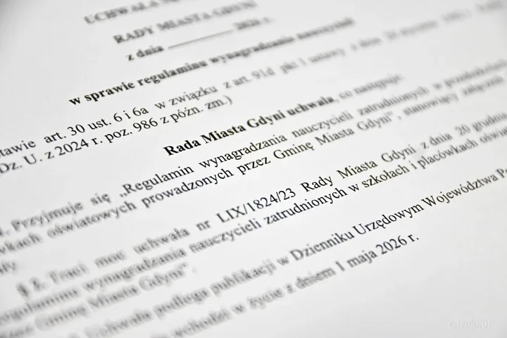 Gdynia zmienia zasady płac w szkołach i podnosi nauczycielskie dodatki