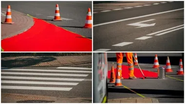 Na gdyńskich ulicach odnowiono już 33 tys. m² oznakowania