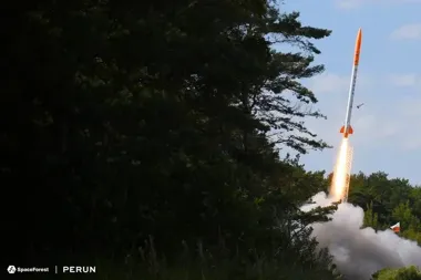 Po locie rakiety PERUN uruchomiono system przerwania. SpaceForest szykuje kolejny start
