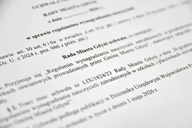 Gdynia zmienia zasady płac w szkołach i podnosi nauczycielskie dodatki