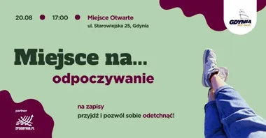 Odpoczywanie bez wyrzutów sumienia. W Gdyni odbędą się warsztaty