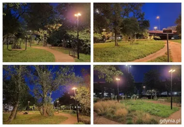 23 nowe lampy rozjaśniły park i skatepark na Leszczynkach