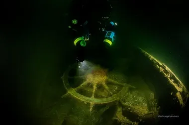 Na dnie Zatoki Puckiej odnaleziono fragment ORP „Gdynia”